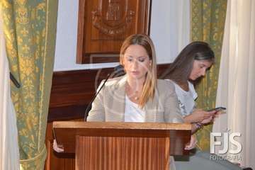 Telde guarda un minuto de silencio por las víctimas de violencia de género y aprueba dos manifiestos (Foto TA Y Francisco Javier Santana)